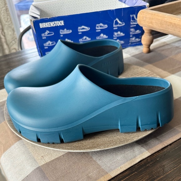 Birkenstock Super Birki 2.0 Ink Blue Clogs New - Picture 2 of 9